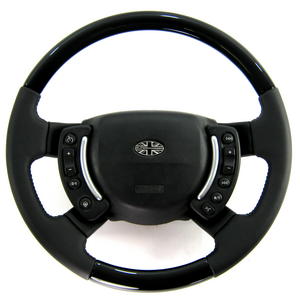 Range Rover L322 Heated Steering Wheel BLACK PIANO napa leather Preview